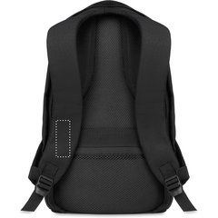 Mochila Jaspeada 600D RPET | Correa Superior Derecha | 30 x 80