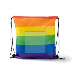 Mochila multicolor con cordones | ZONA1 | 190 x 200