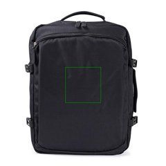 Mochila de nailon 32L compatible con trolley | Frontal | 120 x 120