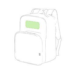 Mochila Nevera RPET con 2 Servicios | En el frontal parte superior | 100 x 50