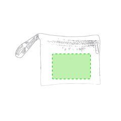 Mochila plegable de poliéster con bolsillo frontal y salida de auriculares | En la bolsa (enviamos plegado) | 60 x 45