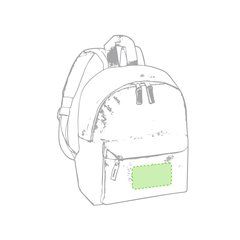 Mochila Poliéster 600D para Niños | En el bolsillo centrado | 90 x 50