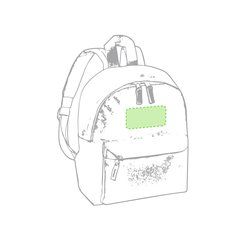 Mochila Poliéster 600D para Niños | En la parte superior | 90 x 50