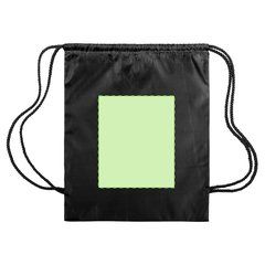 Mochila en poliéster con cuerdas extra gruesas | Centrado cara A | 190 x 230