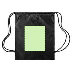 Mochila en poliéster con cuerdas extra gruesas | Centrado cara B | 190 x 230