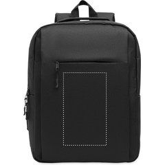 Mochila para portátil con bolsillo exterior | Frontal | 130 x 220
