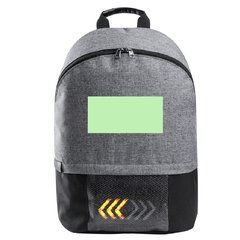 Mochila para portátil con indicadores luminosos | Frontal parte superior | 120 x 60