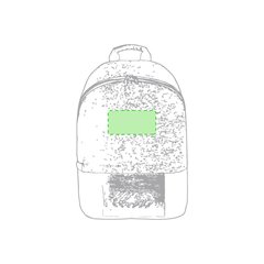 Mochila para portátil con indicadores luminosos | Frontal parte superior | 120 x 60