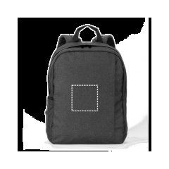 Mochila portátil reciclada con correa trolley | Delantera | 140 x 140