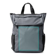 Mochila de PU con solapa exterior con bolsillos | ZONA1 | 120 x 50