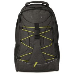 Mochila con revestimiento de colores y cordón decorativo | Frontal Superior | 70 x 30