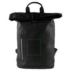 Mochila Roll-Top Detalle Reflectante | Frontal | 100 x 120