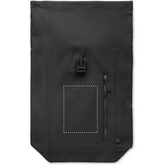 Mochila roll top reciclada | Frontal | 130 x 180