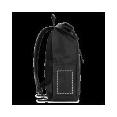 Mochila roll top resistente al agua | Lado derecho | 140 x 90
