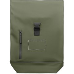 Mochila rolltop PU portátil 15 | FRONT DEBOSSING | 120 x 70