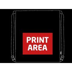 Mochila RPET con cintas ajustables más anchas | Centro | 290 x 210