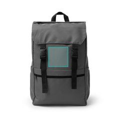 Mochila RPET con solapa ajustable | ZONA3 | 90 x 90