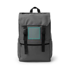 Mochila RPET con solapa ajustable | ZONA3 | 90 x 90