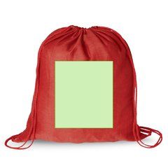 Mochila saco de color tejido en algodón 100% | Cara A | 190 x 220