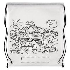 Mochila Saco para Colorear con Rotuladores | Frontal Inferior | 150 x 30