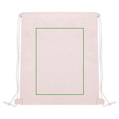 Mochila Sublimación Tacto Suave 100% Poliéster | Frontal | 200 x 280