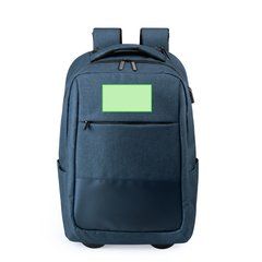Mochila trolley resistente de poliéster | Frontal encima de cremallera | 120 x 60