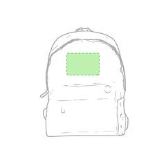 Mochila urbana de colores con salida auriculares | En la parte superior | 120 x 80