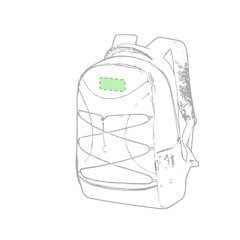 Mochila Urbana RPET Reflectante 15'' | En el frontal parte superior | 90 x 40