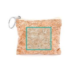 Monedero de corcho con anilla para llaves | ZONA2 | 60 x 40