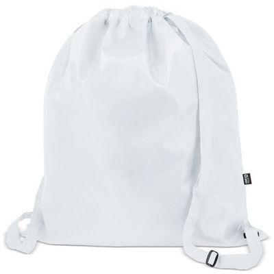 Mochila RPET con cintas ajustables más anchas Bl