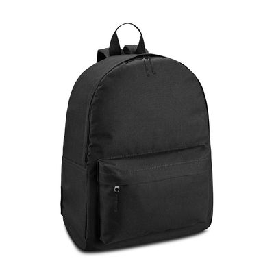 Mochila con bolsillo frontal Negro