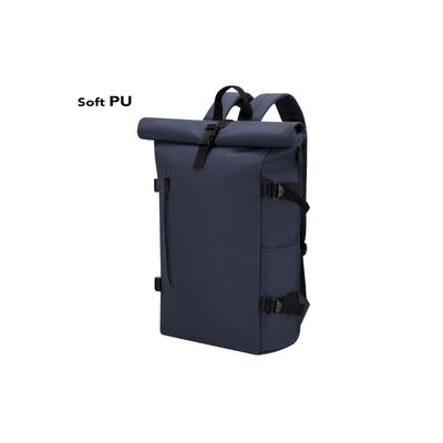 Mochila con cremallera y hebilla