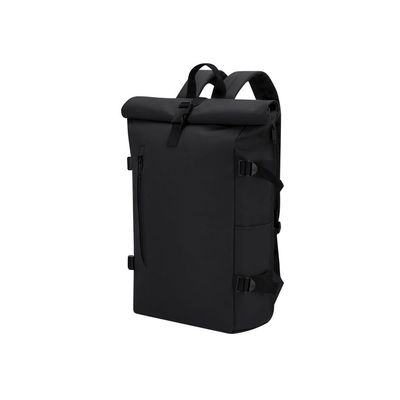 Mochila con cremallera y hebilla