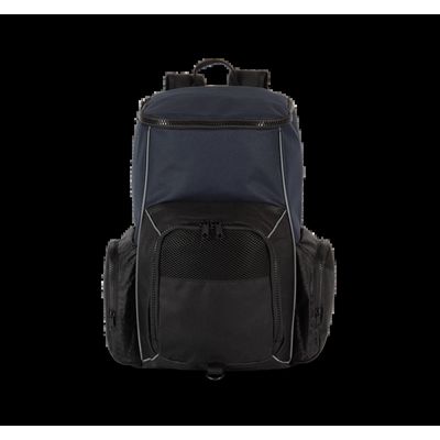 Mochila de deporte con portaobjetos impermeable Navy / Black