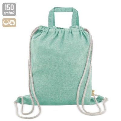 Mochila cuerdas y Bolsa 2 en 1 Algodón Ve