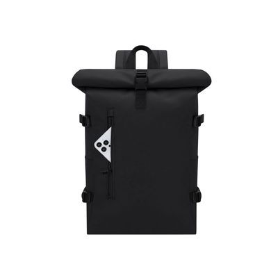 Mochila con cremallera y hebilla