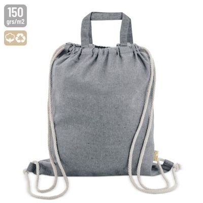 Mochila cuerdas y Bolsa 2 en 1 Algodón Ne