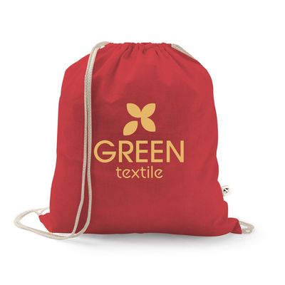 Mochila de algodón reciclado y poliéster