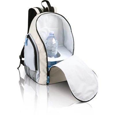 Mochila nevera isotérmica con portabotella