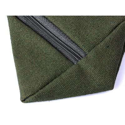 Monedero pirámide de canvas