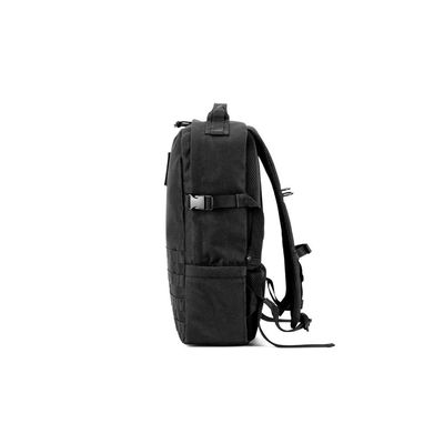 Mochila estilo militar en poliéster reciclado