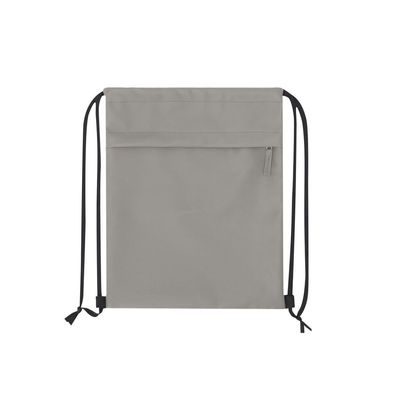 Mochila de cuerdas en poliéster resistente Gri