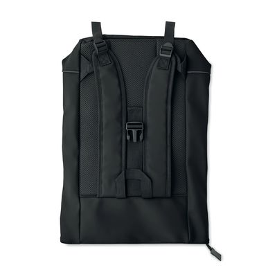 Mochila rolltop PU portátil 15