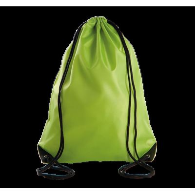 Mochila con cordones y esquinas reforzadas Burnt Lime