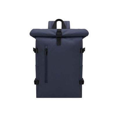 Mochila con cremallera y hebilla Mar