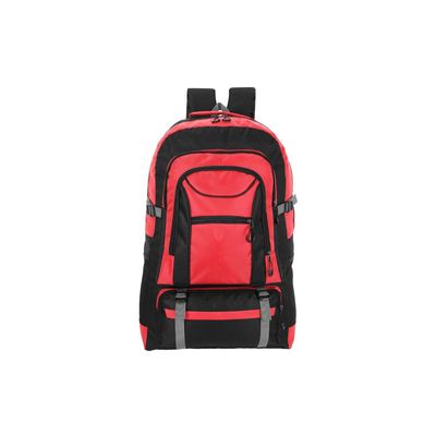 Mochila poliéster 600D multibolsillos Roj