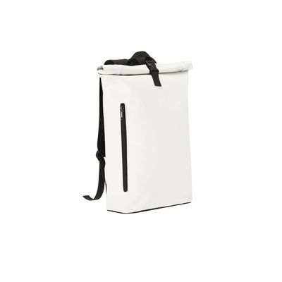 Mochila 15" de suave PU con hebilla Bei