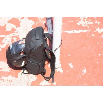 Mochila Antirrobo USB, RFID y Portacasco