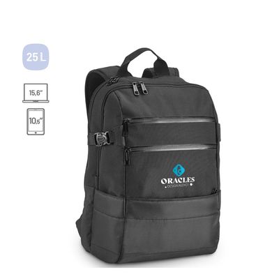Mochila 25L Jacquard/Poliéster Bolsillos Laptop y Tablet