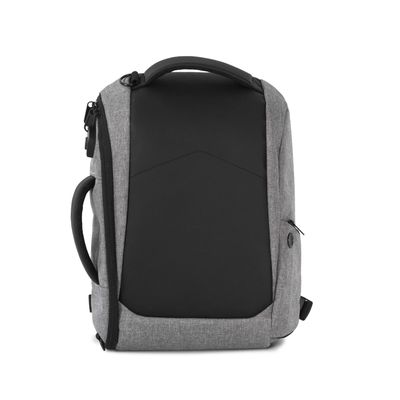 Mochila Poliéster para Tablet 13" con TSA y USB Graphite Grey Heather / Black